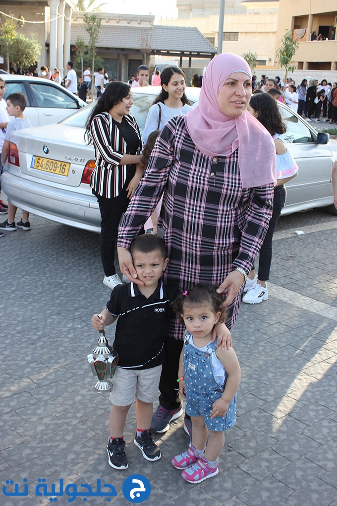 مسيرة حاشدة استقبالا لشهر رمضان في جلجولية 